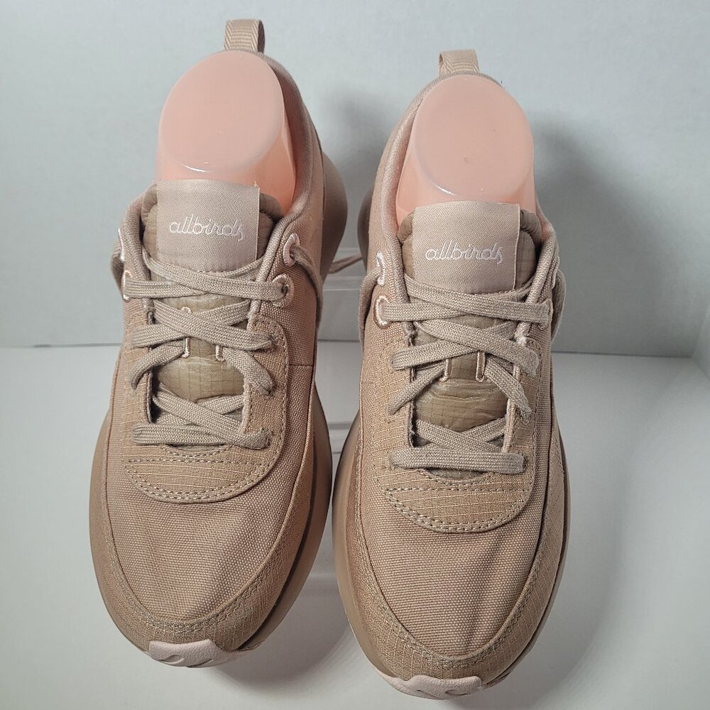 Allbirds Womens Dasher Tan Running Shoes Sneakers Size 7.5